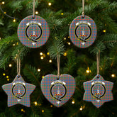 McIntyre Ancient Tartan Crest Christmas Ceramic Ornament